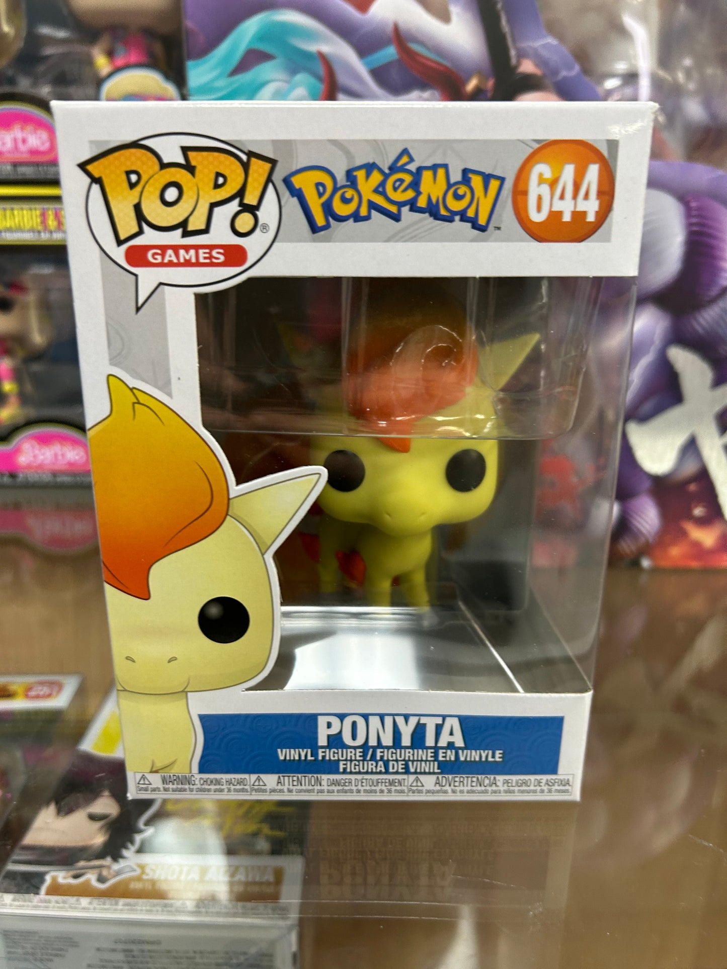 **NOT MINT**  FUNKO POP! GAMES Ponyta #644