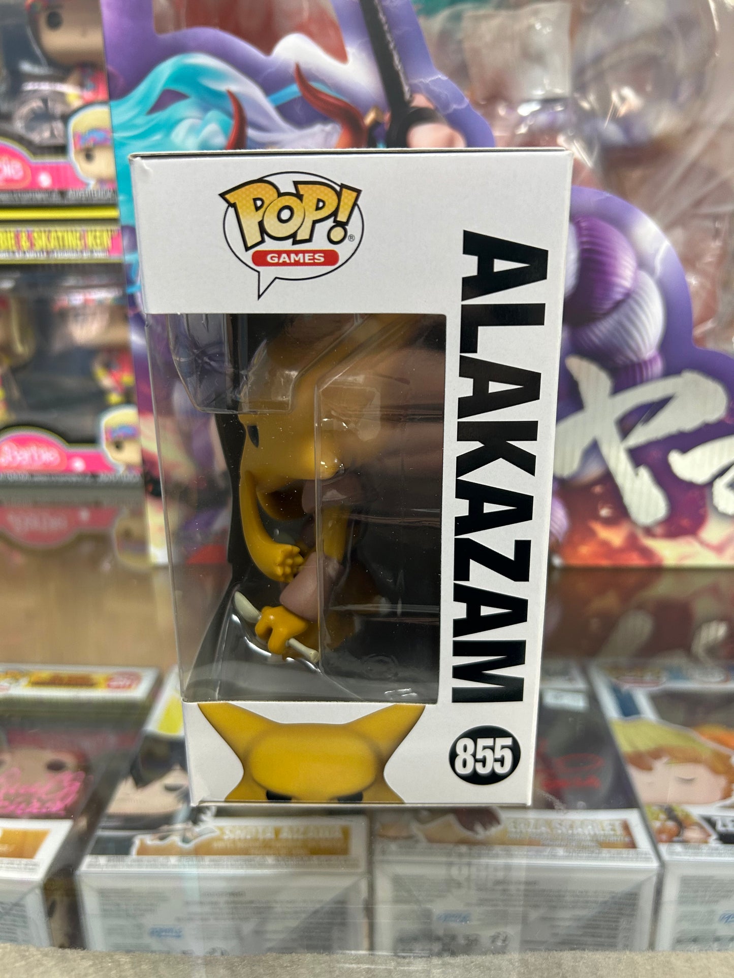 **NOT MINT**  FUNKO POP! GAMES Alakazam #855