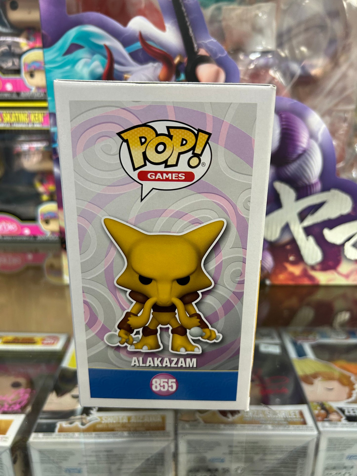 **NOT MINT**  FUNKO POP! GAMES Alakazam #855