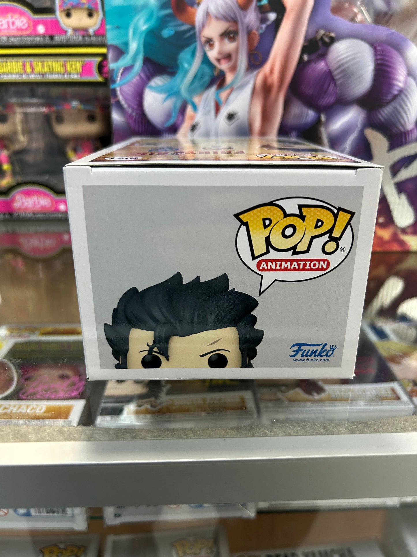 **NOT MINT**  FUNKO POP! ANIMATION Gray Fullbuster #1051 FYE Exclusive