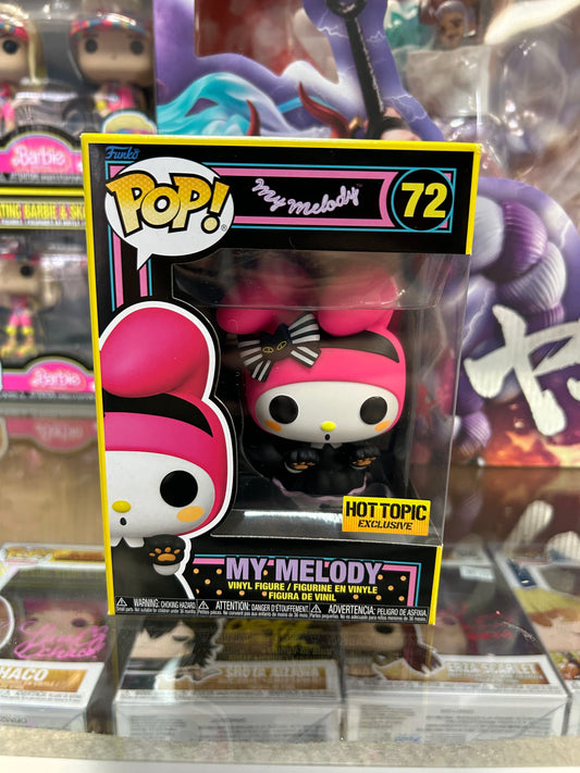 **Not Mint** FUNKO POP! My Melody #72 Hot Topic Exclusive