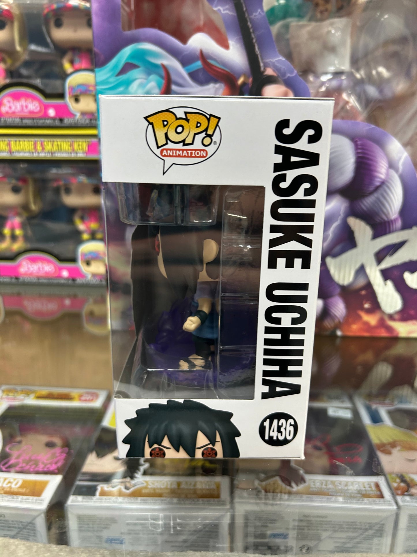 **Not Mint** FUNKO POP! ANIMATION Sasuke Uchiha #1436