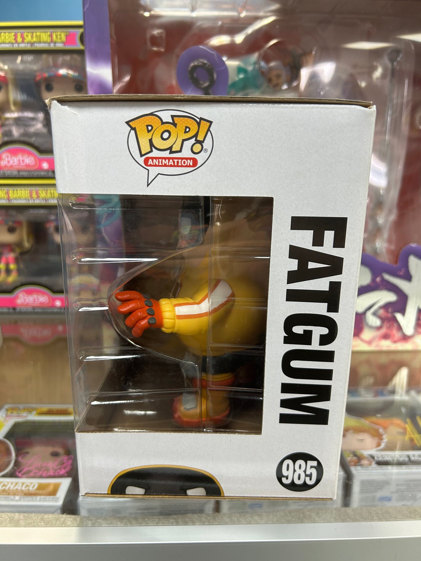 **NOT MINT** FUNKO POP! ANIMATION Fatgum #985 Shared Sticker