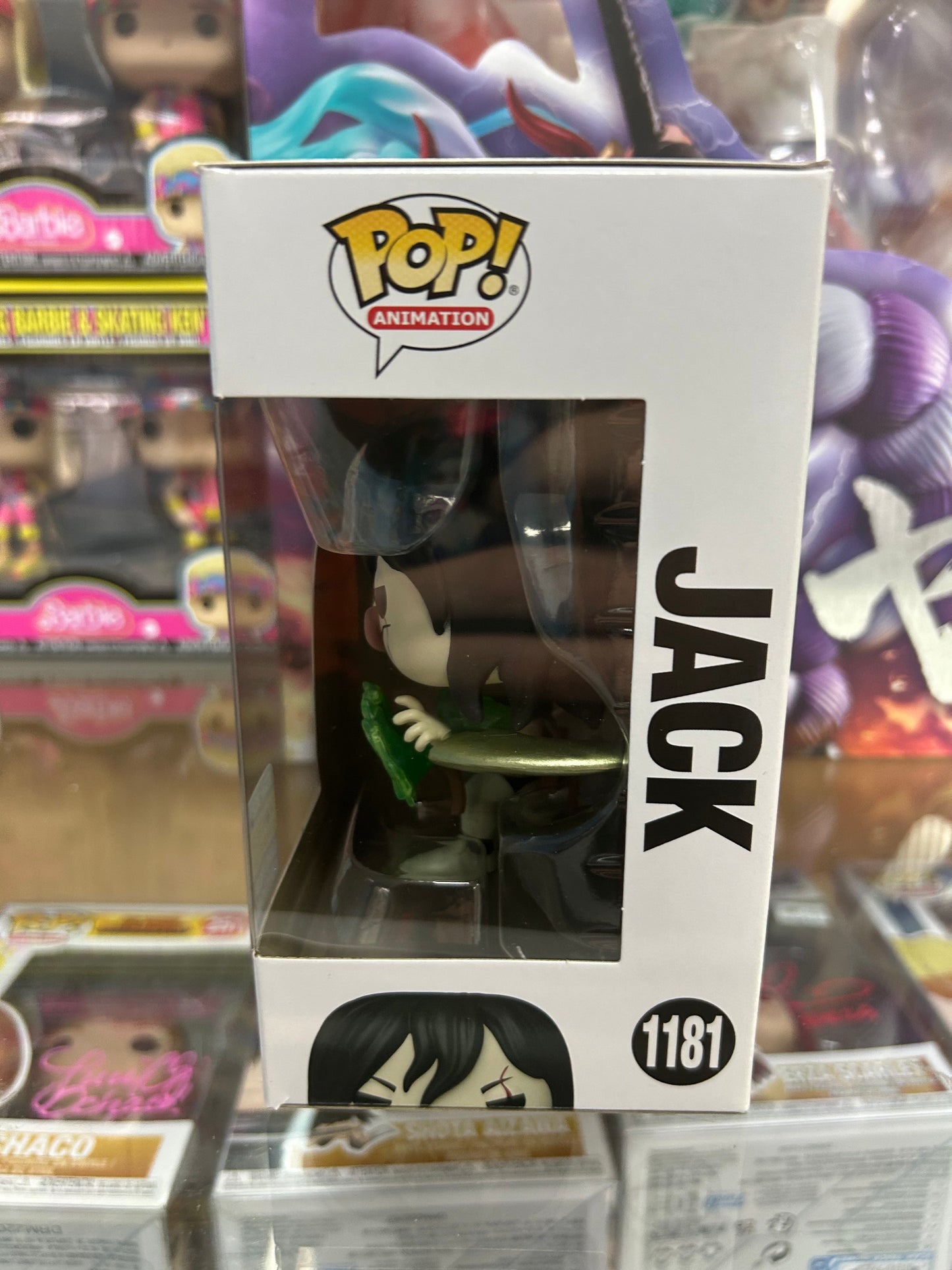 **NOT MINT** FUNKO POP! ANIMATION Jack #1181 Shared Sticker