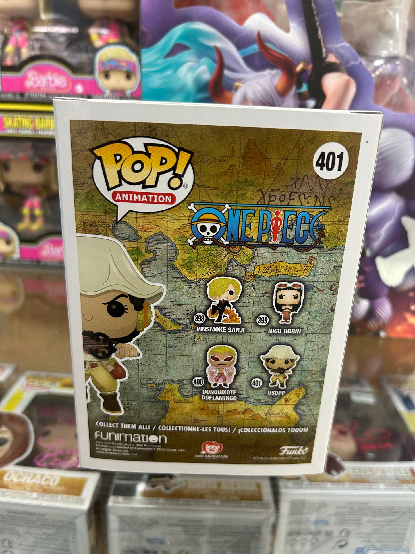 FUNKO POP! ANIMATION Usopp #401 (MJL 210804)