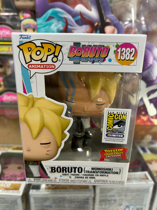 **NOT MINT** FUNKO POP! ANIMATION Boruto #1382 SDCC Exclusive