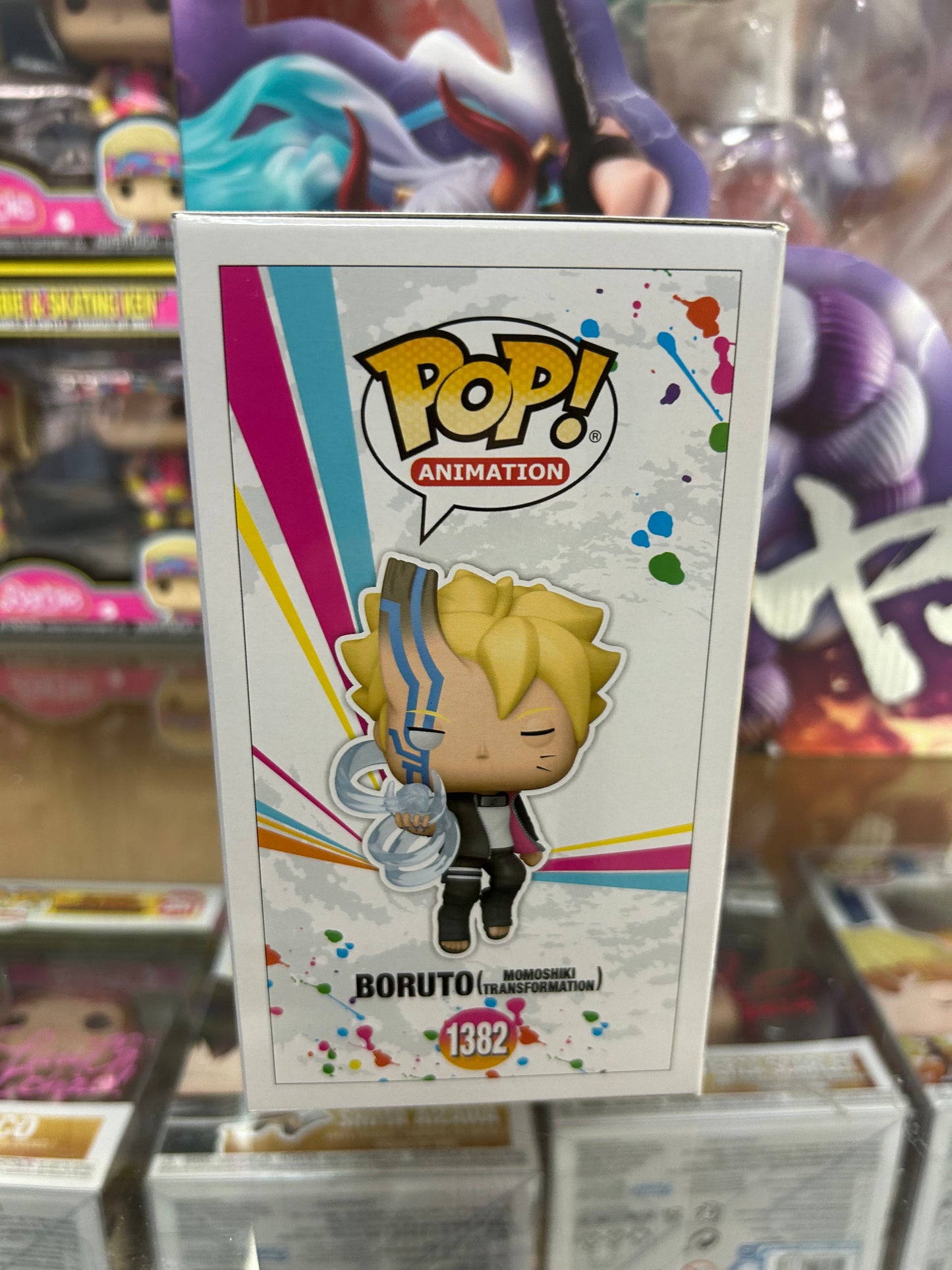 **NOT MINT** FUNKO POP! ANIMATION Boruto #1382 SDCC Exclusive