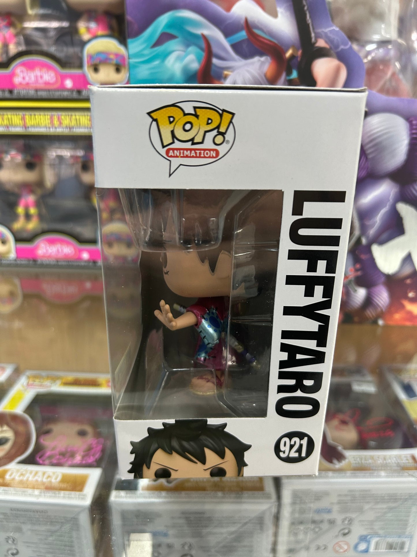 **NOT MINT** FUNKO POP! ANIMATION Luffytaro (Metallic) #921 Hot Topic