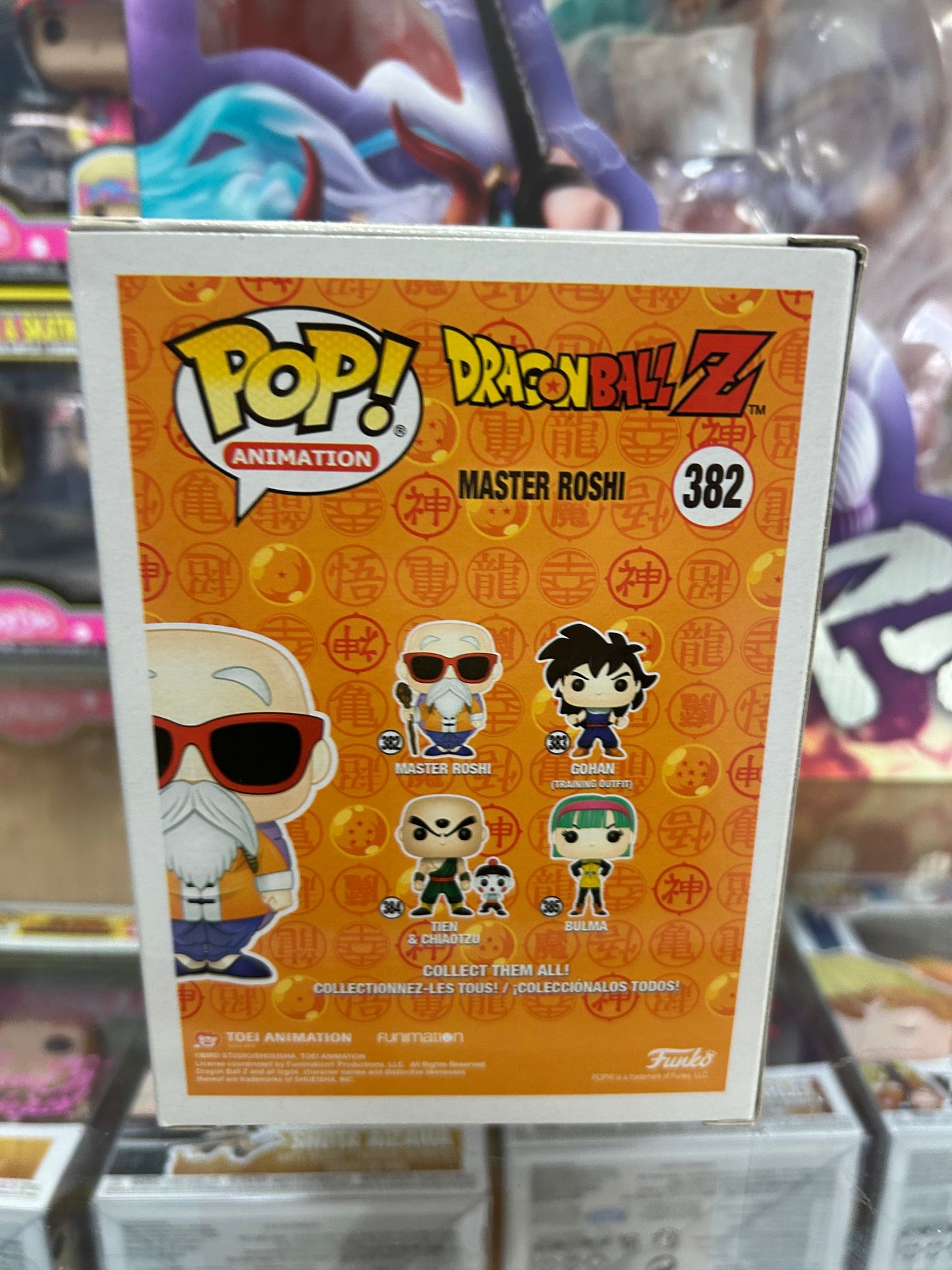 **NOT MINT** FUNKO POP! ANIMATION Master Roshi #382