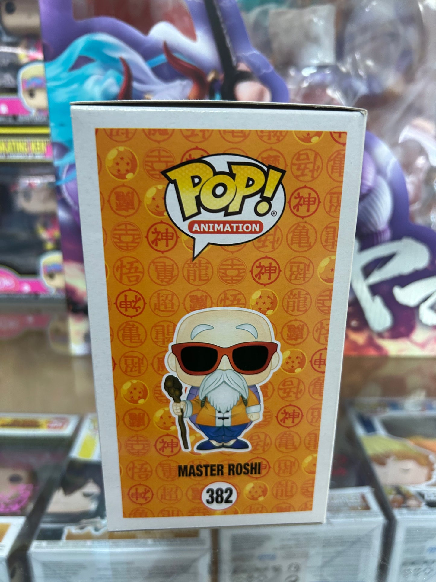 **NOT MINT** FUNKO POP! ANIMATION Master Roshi #382