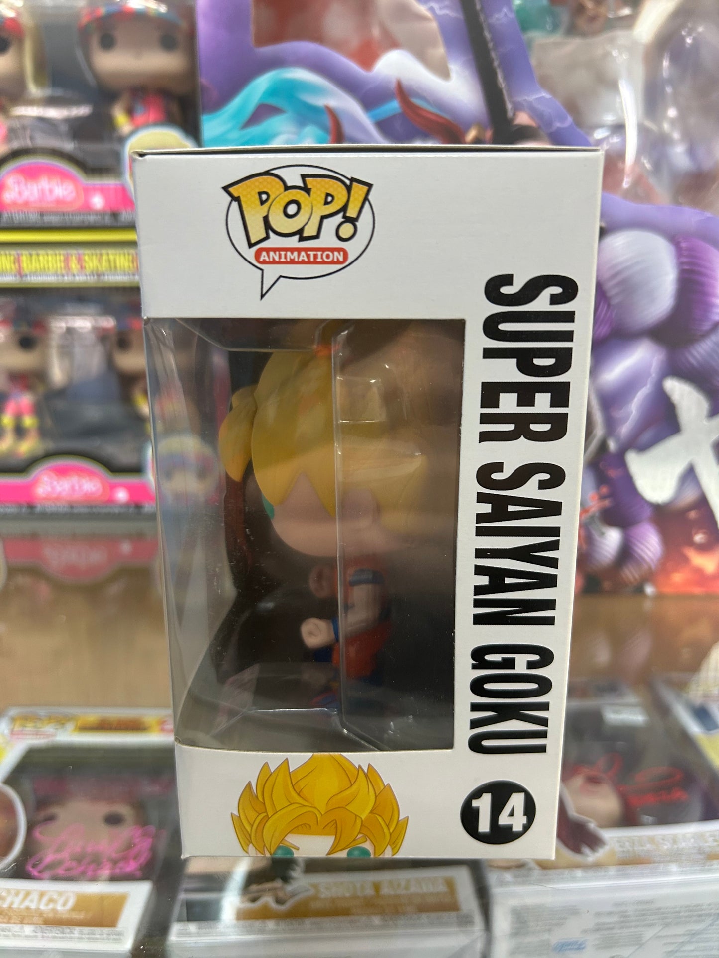 **NOT MINT** FUNKO POP! ANIMATION Super Saiyan Goku #14