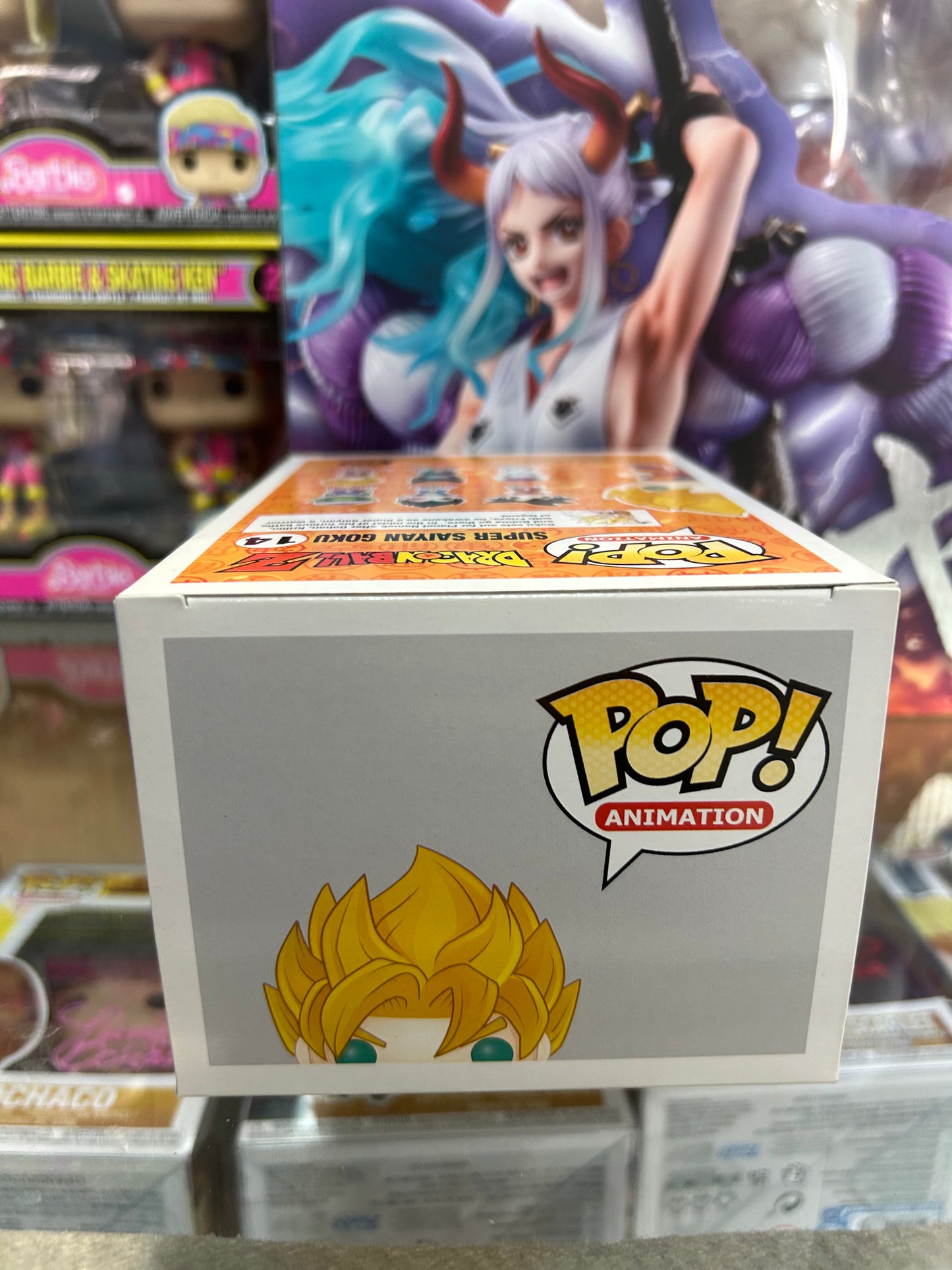 **NOT MINT** FUNKO POP! ANIMATION Super Saiyan Goku #14