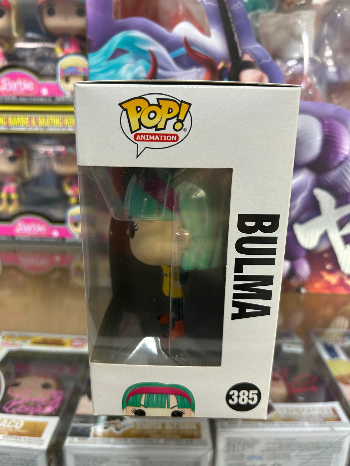 **NOT MINT** FUNKO POP! ANIMATION Bulma #385