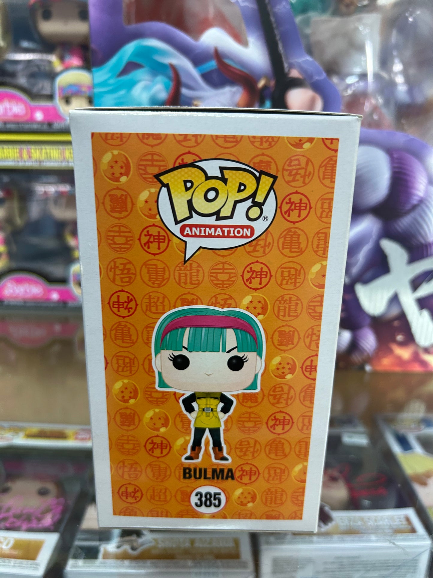 **NOT MINT** FUNKO POP! ANIMATION Bulma #385