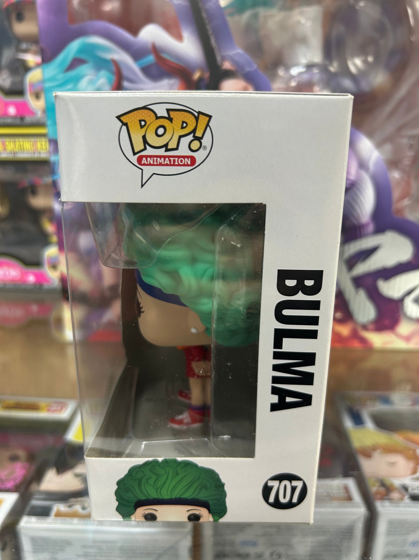 **NOT MINT** FUNKO POP! ANIMATION Bulma #707