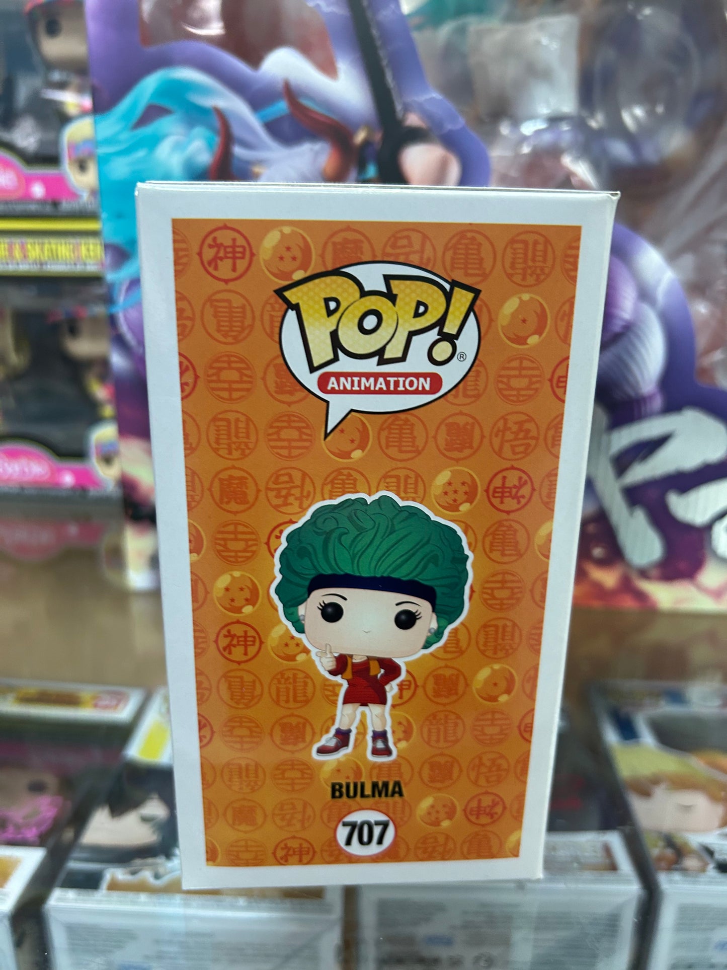 **NOT MINT** FUNKO POP! ANIMATION Bulma #707