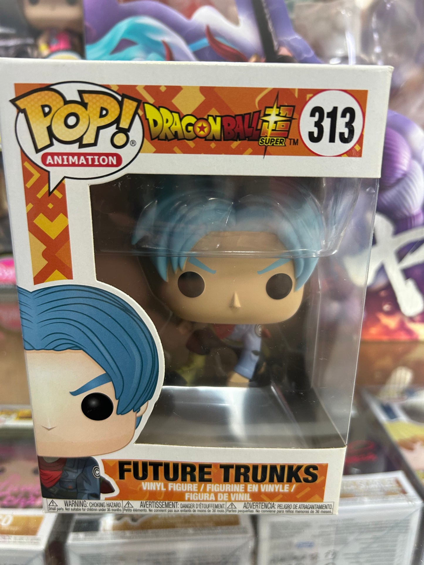 **NOT MINT** FUNKO POP! ANIMATION Future Trunks #313