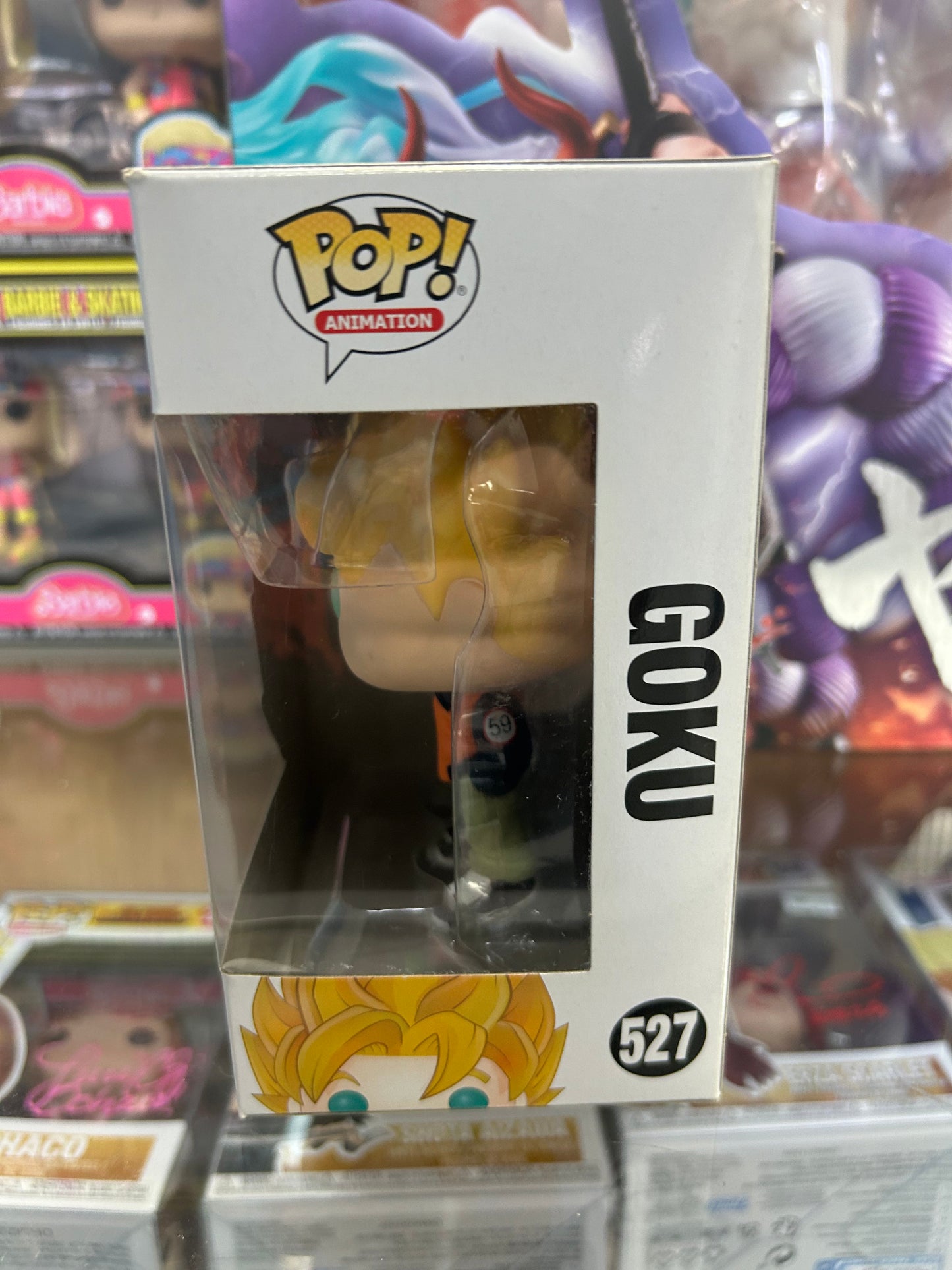 **NOT MINT** FUNKO POP! ANIMATION Goku #527