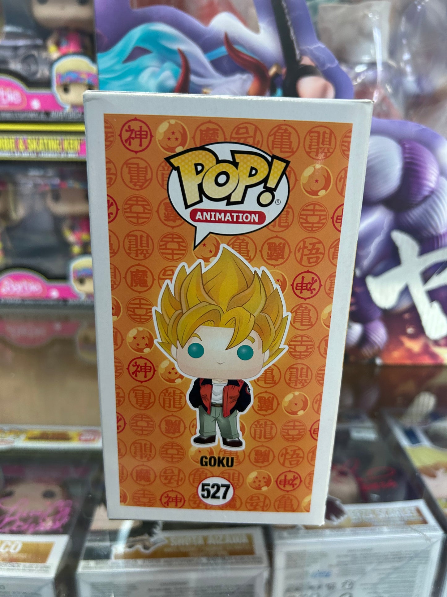 **NOT MINT** FUNKO POP! ANIMATION Goku #527