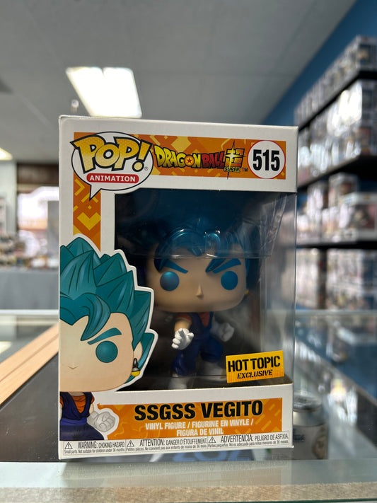 FUNKO POP! ANIMATION SSGSS Vegito #515 HT Exclusive