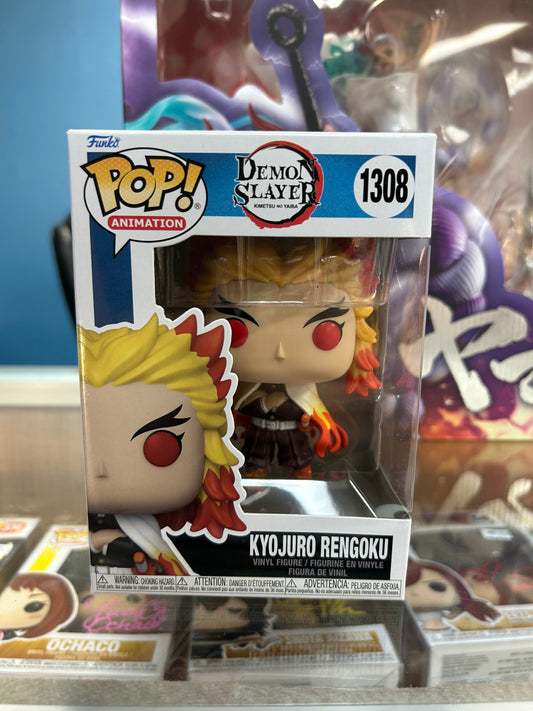 **NOT MINT** FUNKO POP! ANIMATION Kyojuro Rengoku #1308