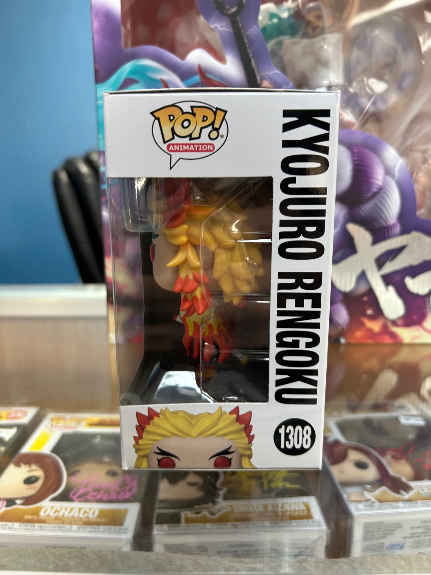 **NOT MINT** FUNKO POP! ANIMATION Kyojuro Rengoku #1308