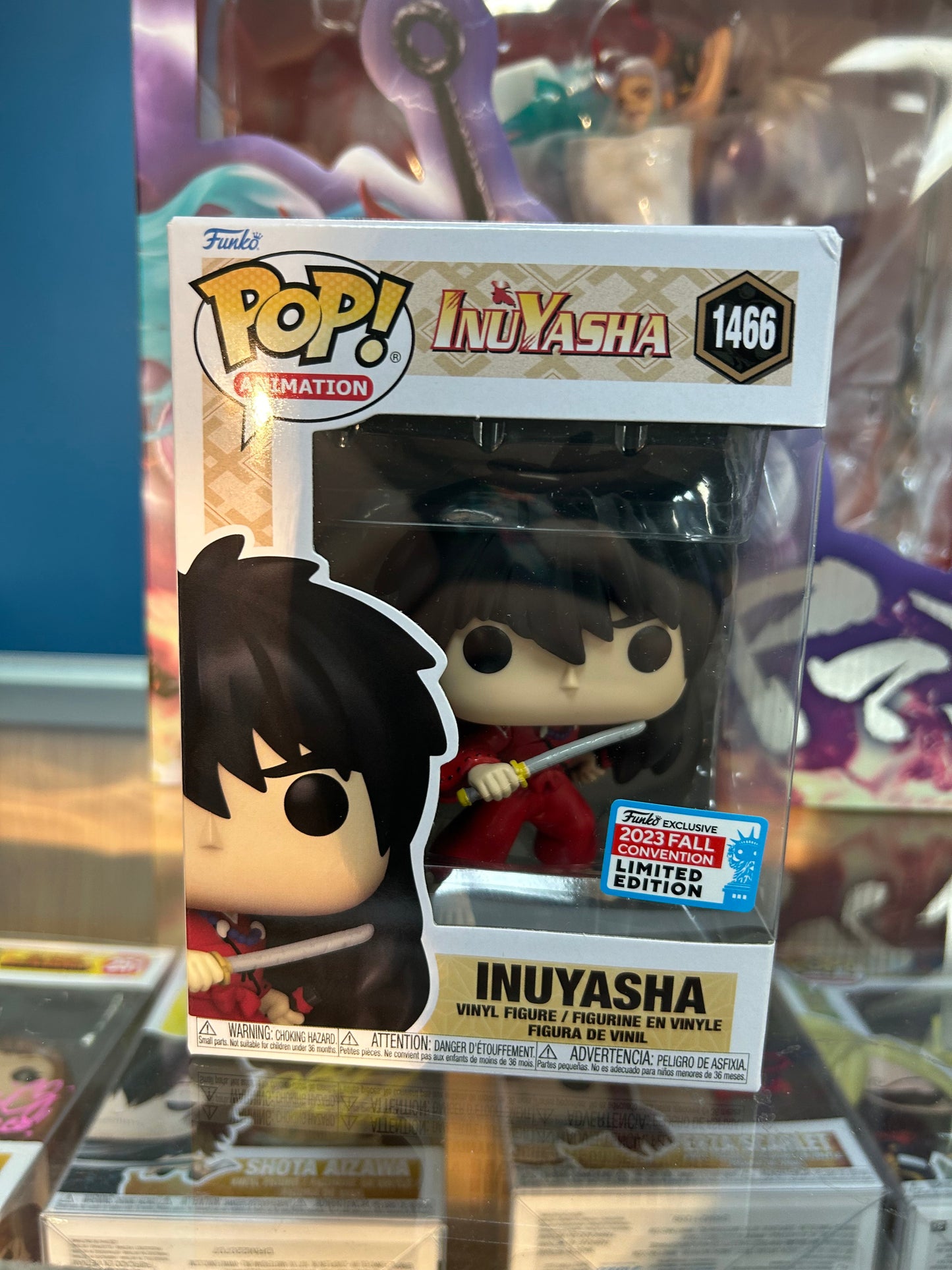 **NOT MINT** FUNKO POP! ANIMATION Inuyasha #1466 Shared Sticker