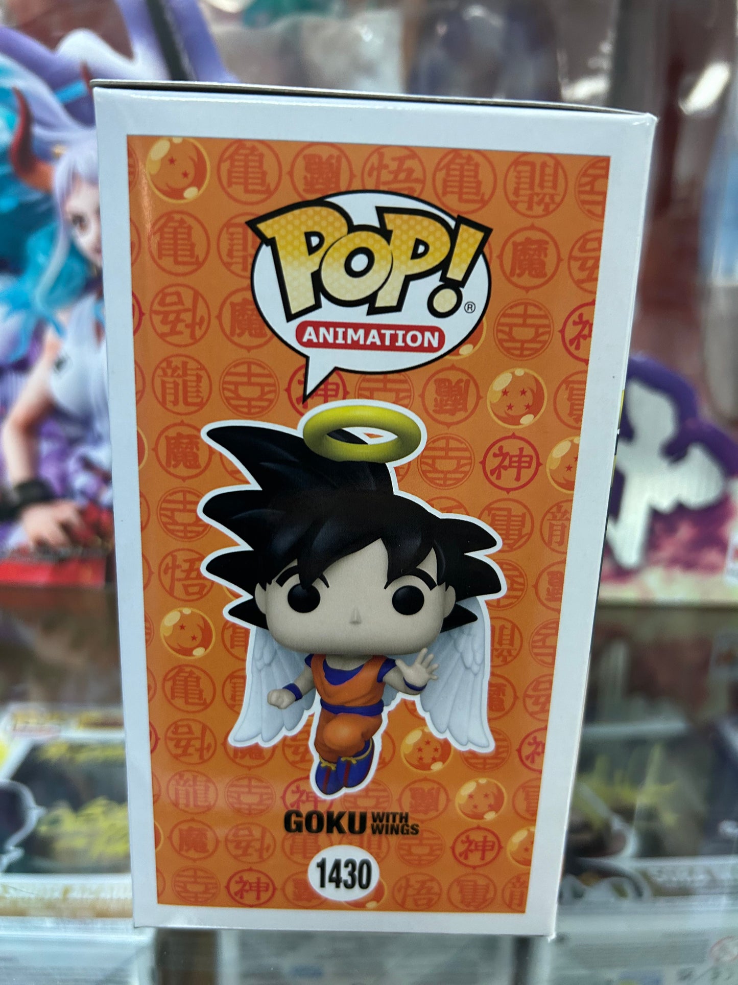 **NOT MINT** FUNKO POP! ANIMATION Goku With Wings #1430 PX Exclusive