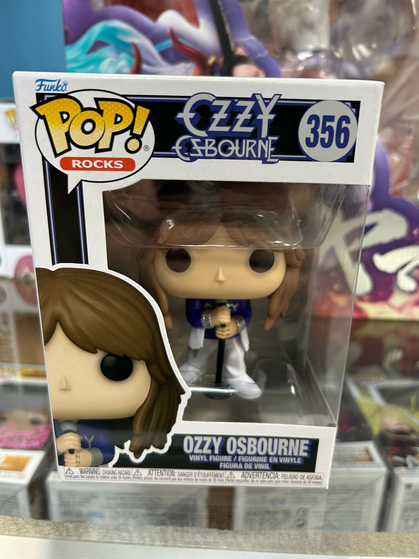 **NOT MINT** FUNKO POP! ROCKS Ozzy Osbourne #356 Diamond