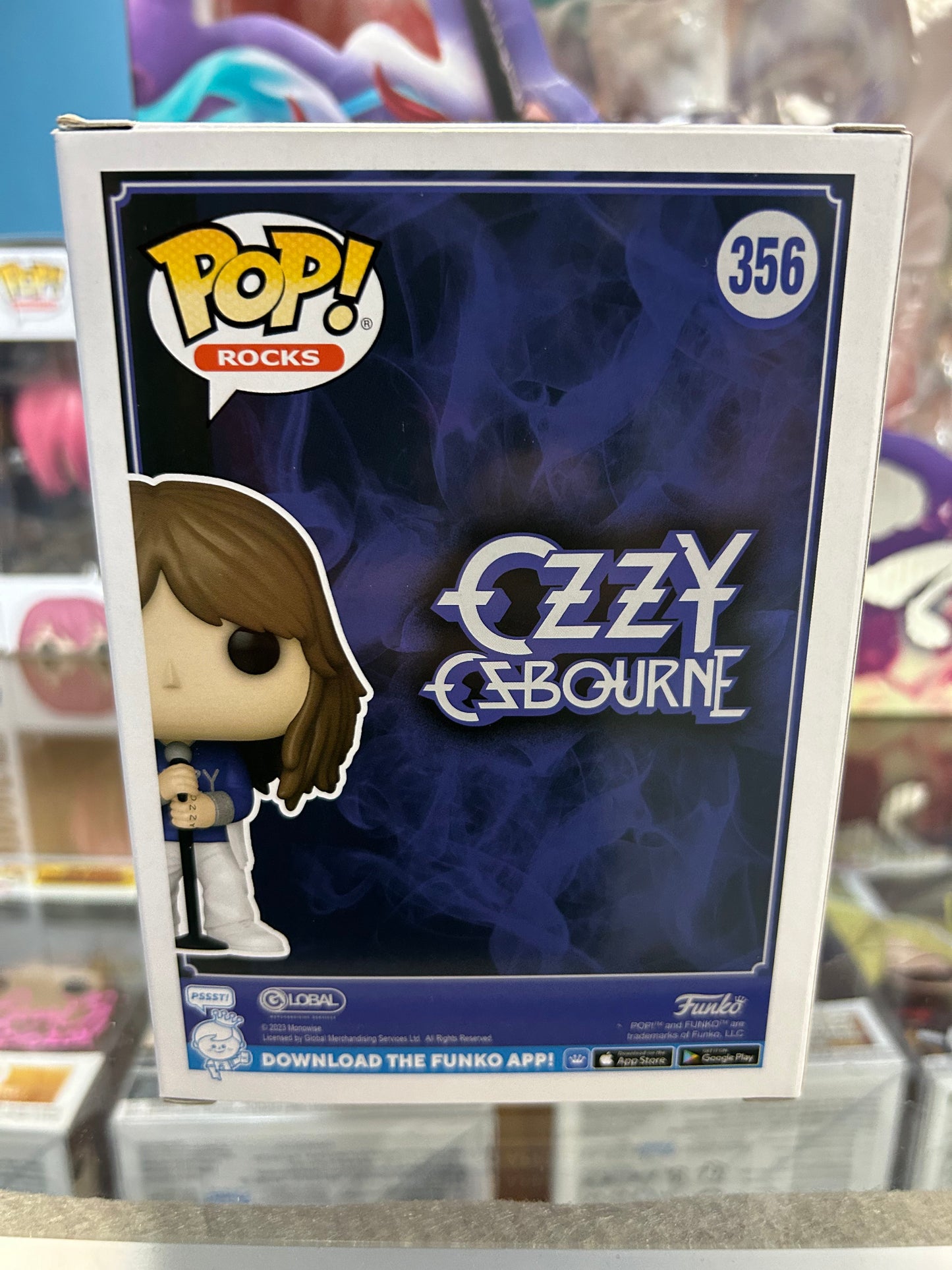 **NOT MINT** FUNKO POP! ROCKS Ozzy Osbourne #356 Diamond