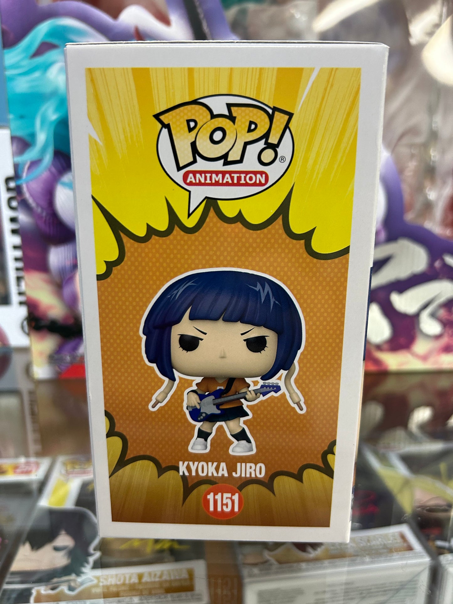 **Autograph / Signed** FUNKO POP! ANIMATION: Kyoka Jiro #1151 **JSA CERTIFIED**