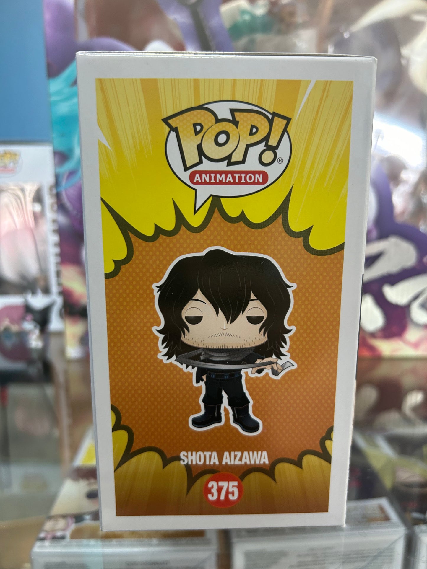 **Autograph / Signed** FUNKO POP! ANIMATION: Shota Aizawa #375 **JSA CERTIFIED**