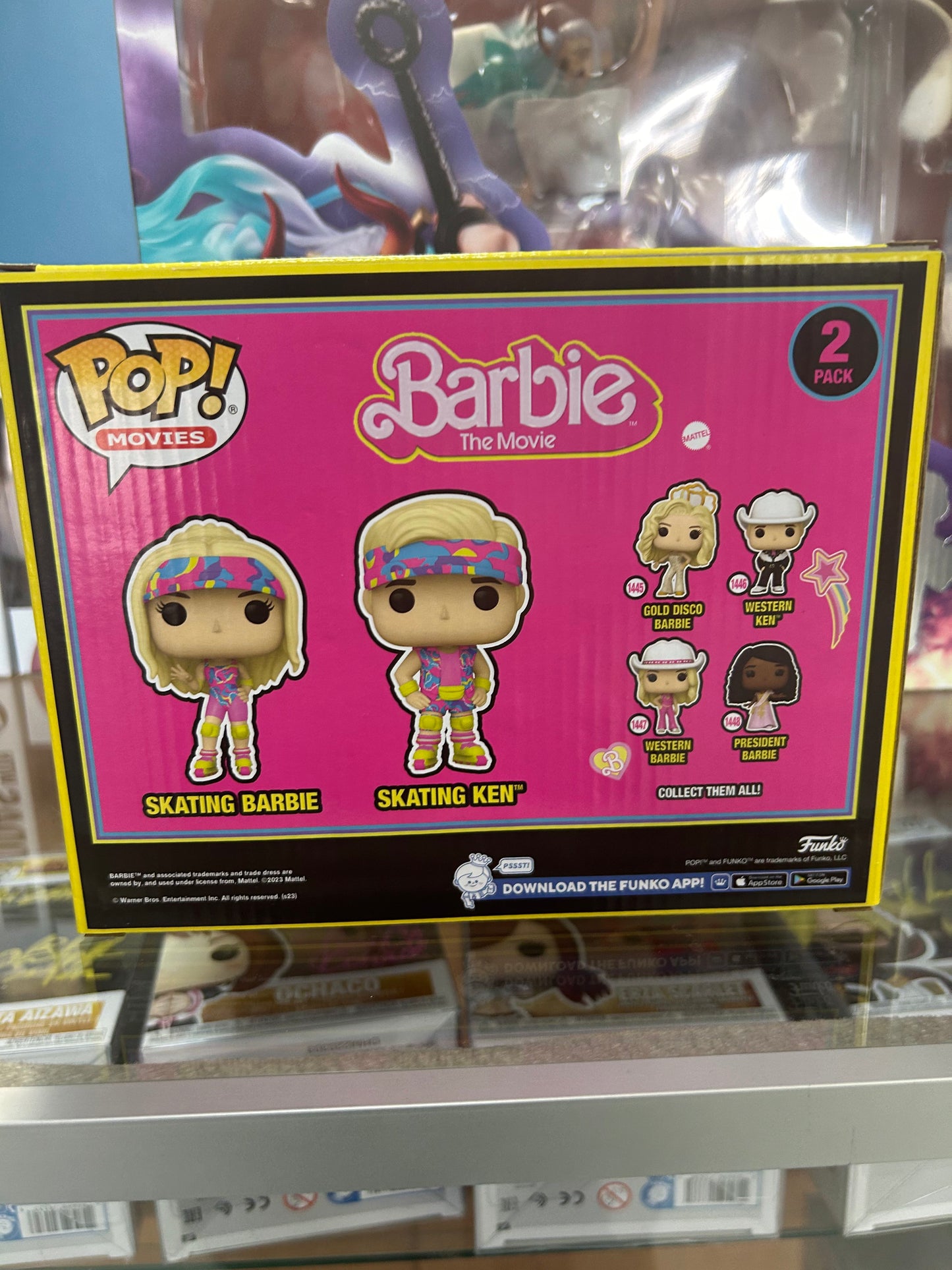 FUNKO POP! MOVIES Skater Barbie & Ken 2-Pack HT Exclusive