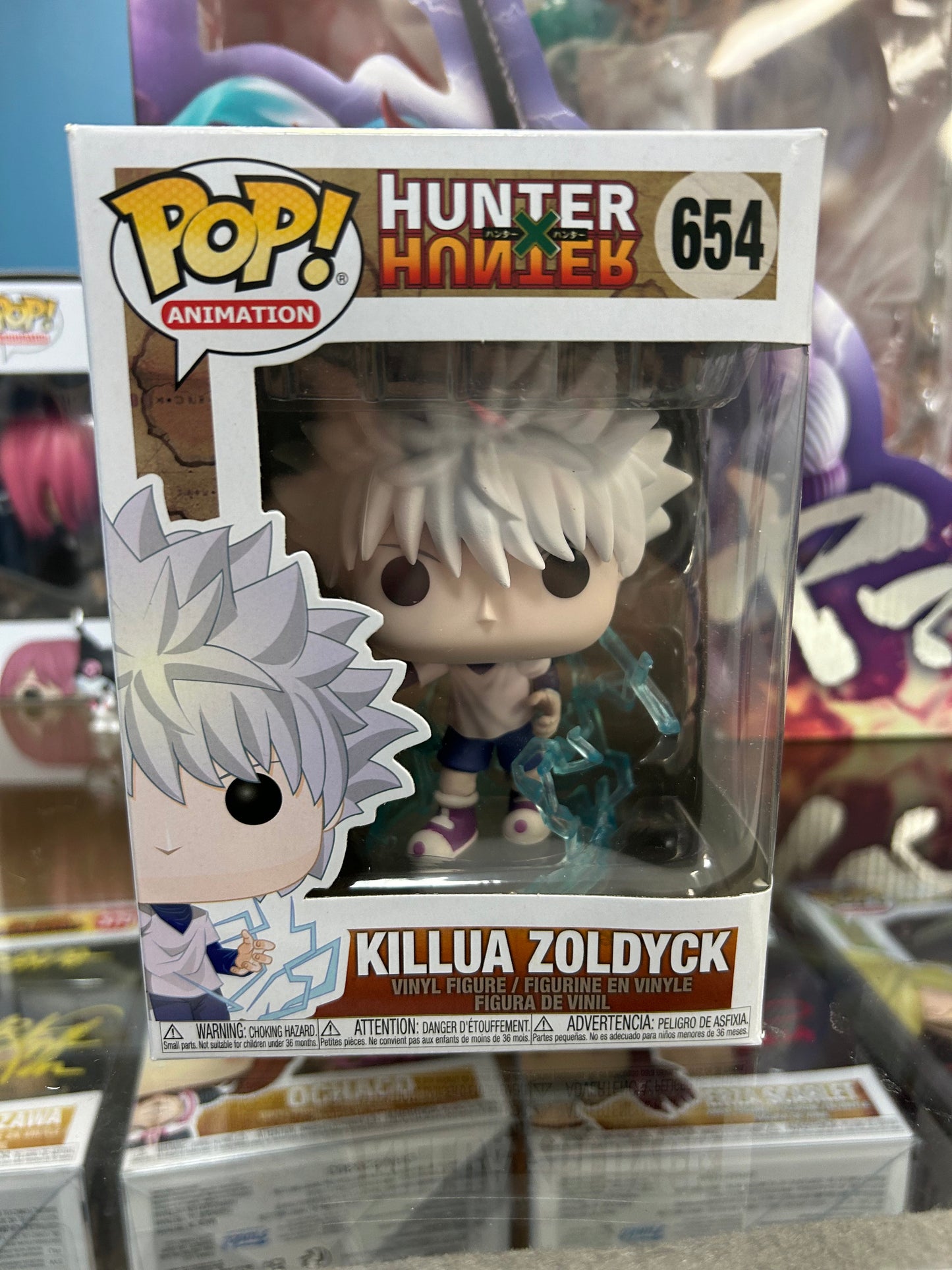 **NOT MINT** FUNKO POP! ANIMATION Killua Zoldyck #654