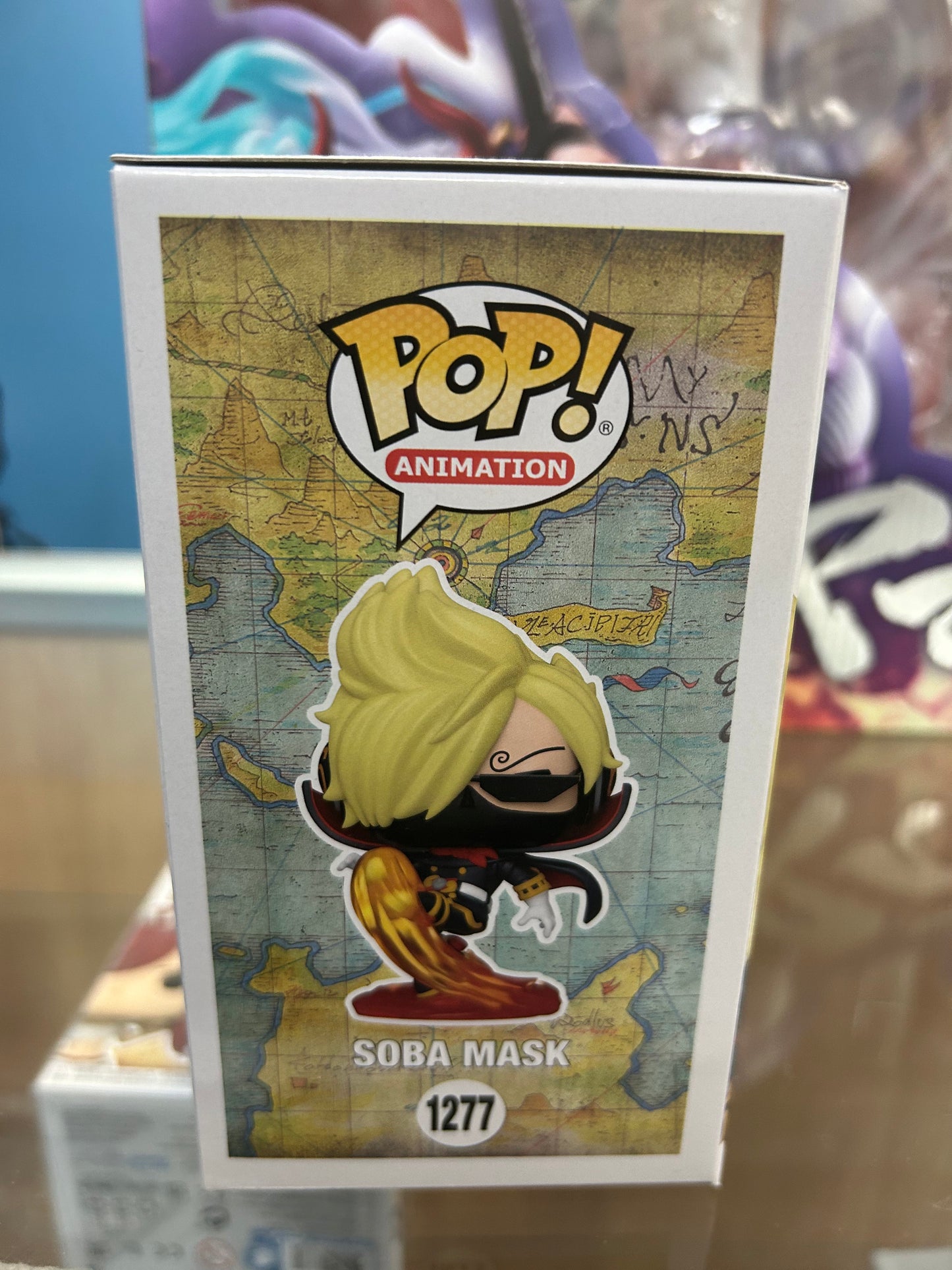 **Autograph / Signed** FUNKO POP! ANIMATION: Soba Mask #1277 **JSA CERTIFIED**