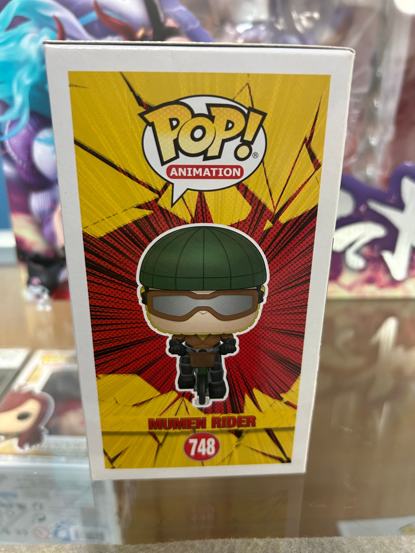 **NOT MINT** FUNKO POP! ANIMATION Mumen Rider #748 Game Stop Exclusive