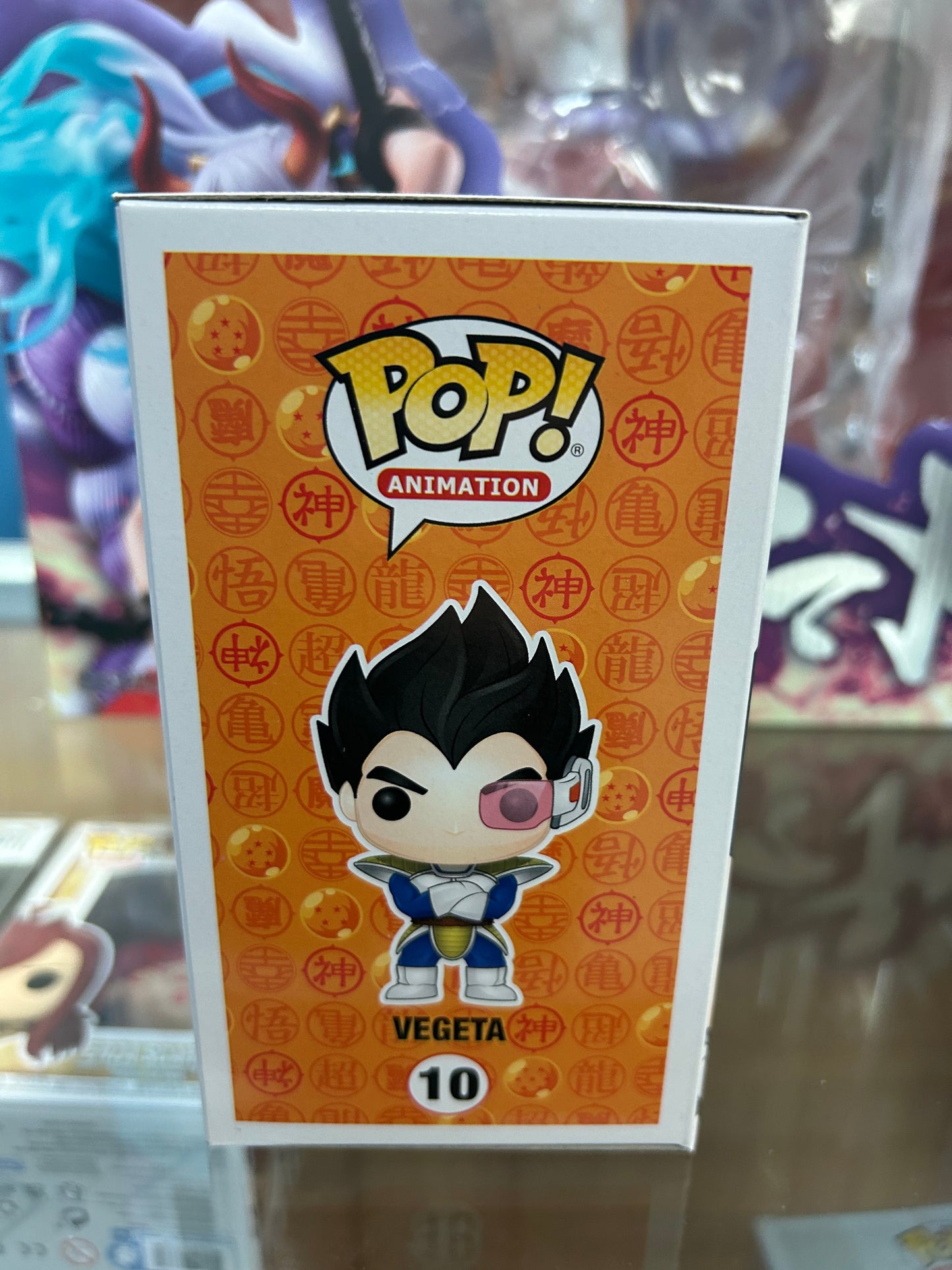 **NOT MINT** FUNKO POP! ANIMATION Vegeta #10 Shared Sticker