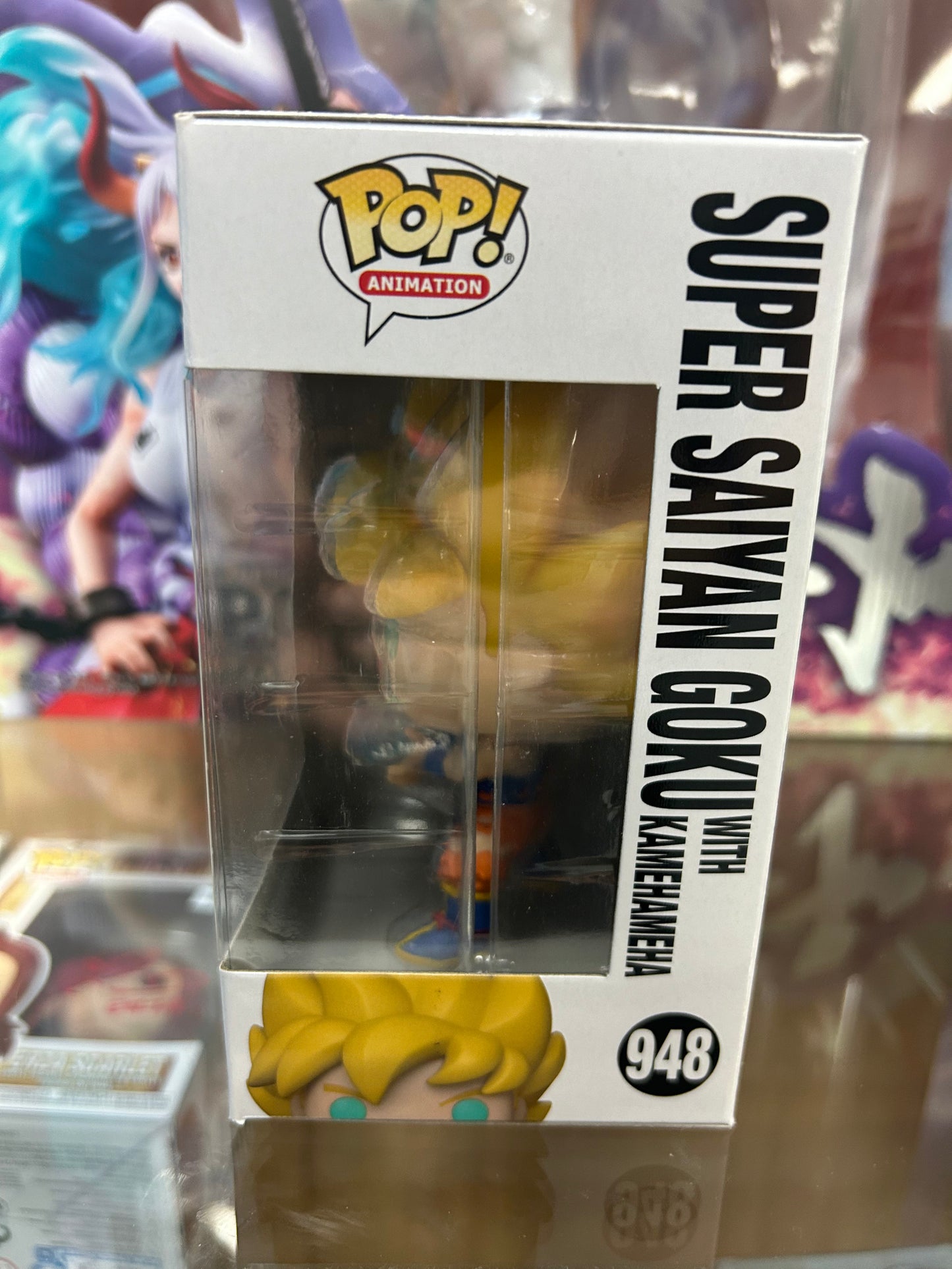 **NOT MINT** FUNKO POP! ANIMATION Super Saiyan Goku with Kamehameha #948