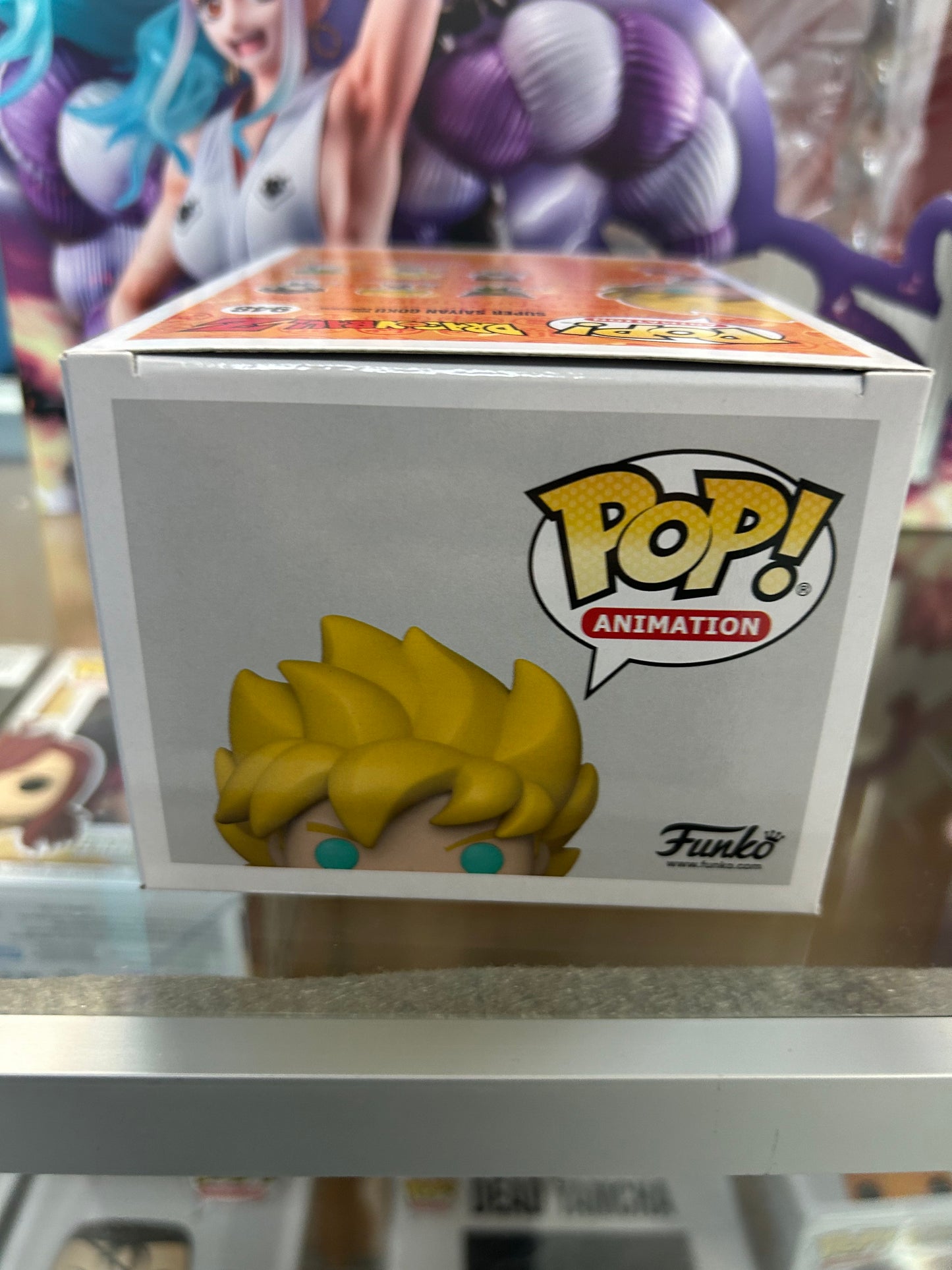 **NOT MINT** FUNKO POP! ANIMATION Super Saiyan Goku with Kamehameha #948