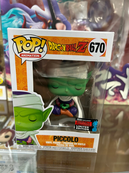 **NOT MINT** FUNKO POP! ANIMATION Piccolo #670 Shared Sticker