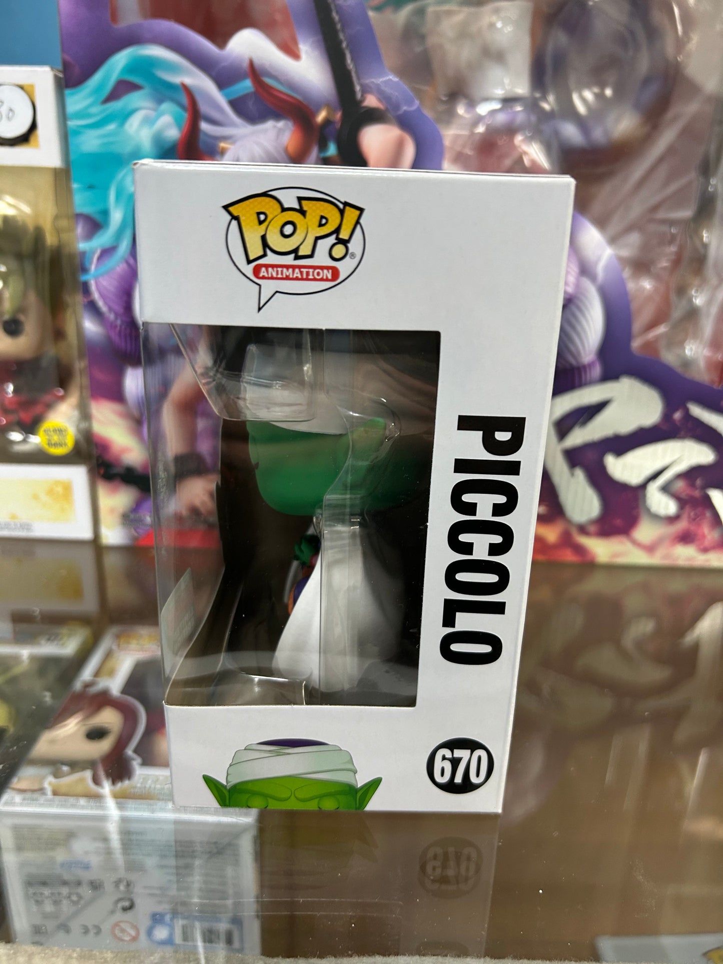 **NOT MINT** FUNKO POP! ANIMATION Piccolo #670 Shared Sticker