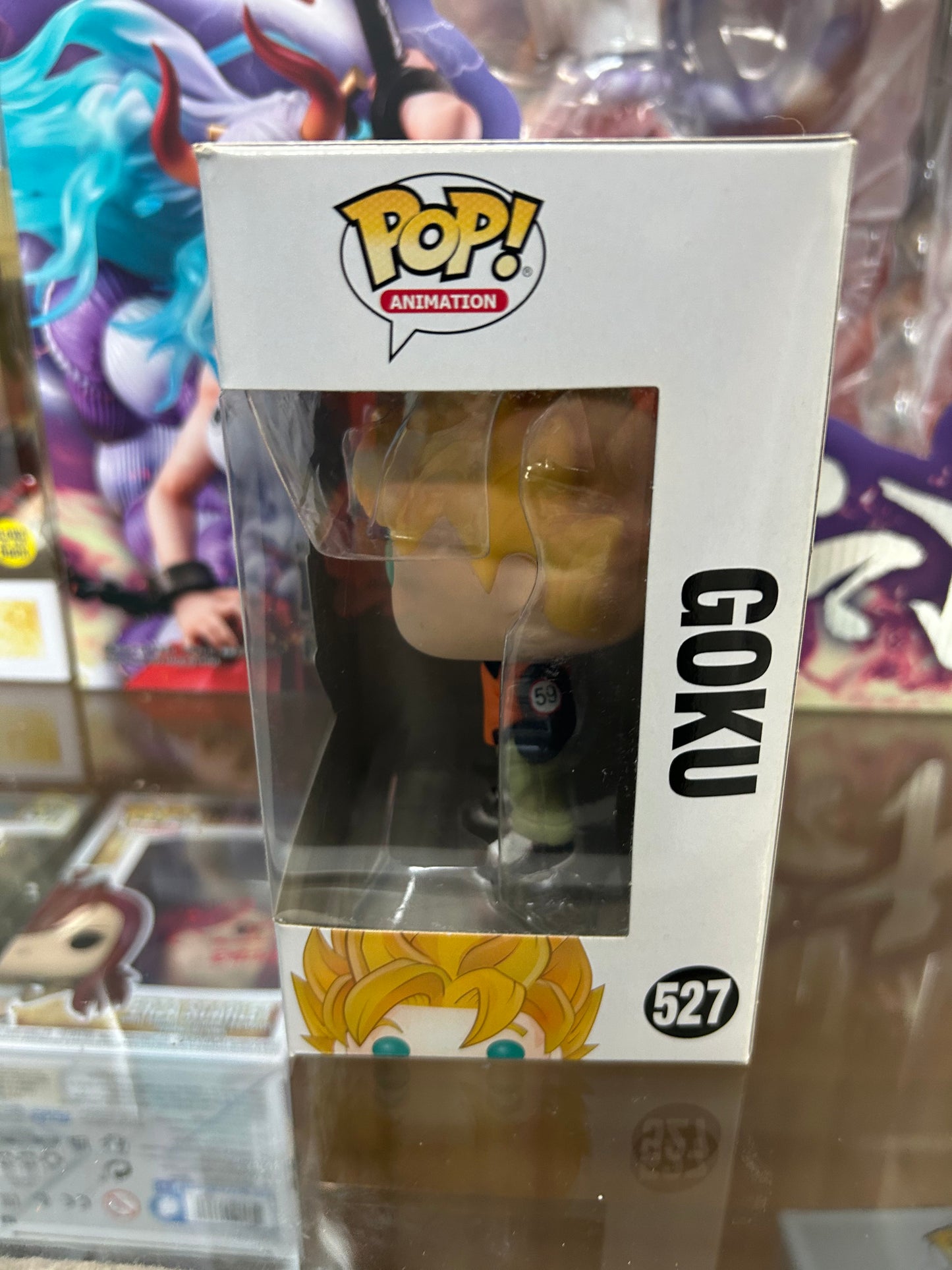 **NOT MINT** FUNKO POP! ANIMATION Goku #527