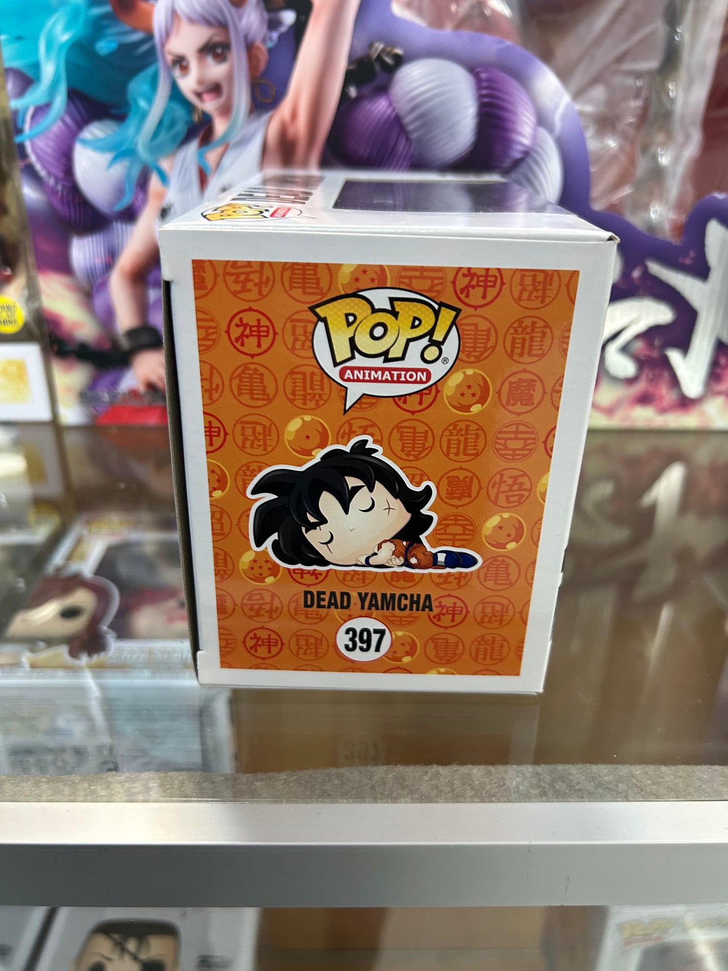 **NOT MINT** FUNKO POP! ANIMATION Dead Yamcha #397 Shared Sticker