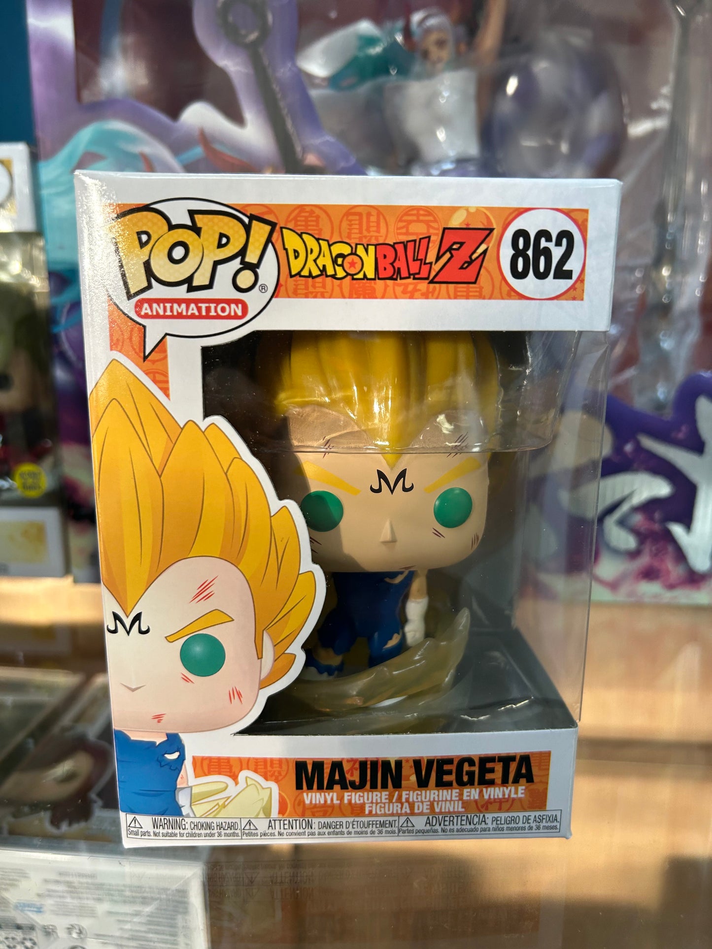 **NOT MINT** FUNKO POP! ANIMATION Majin Vegeta #862