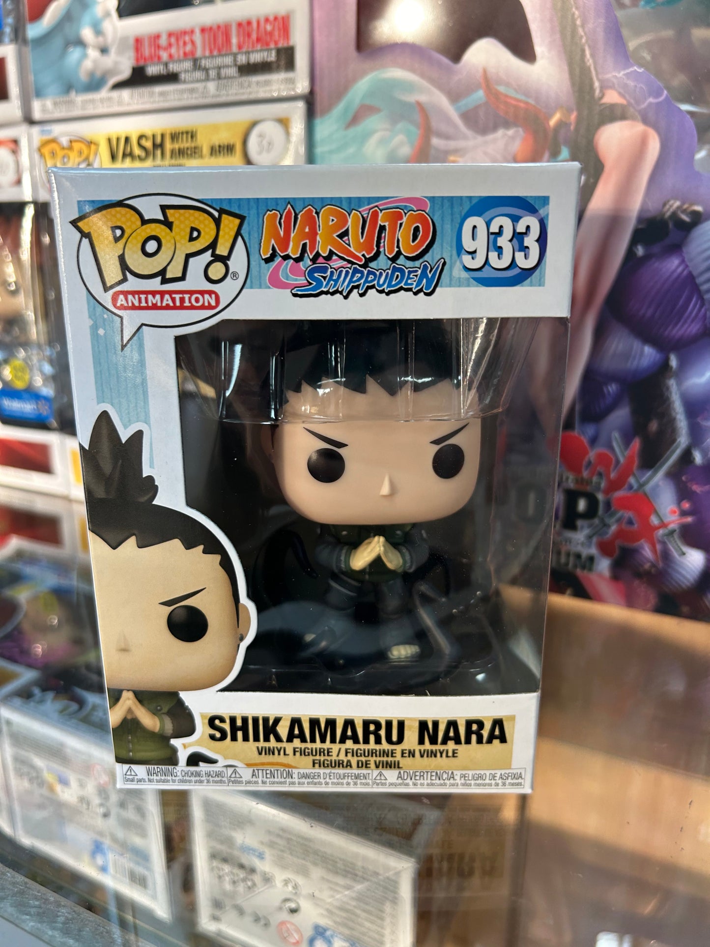 **NOT MINT** FUNKO POP! ANIMATION Shikamaru Nara #933