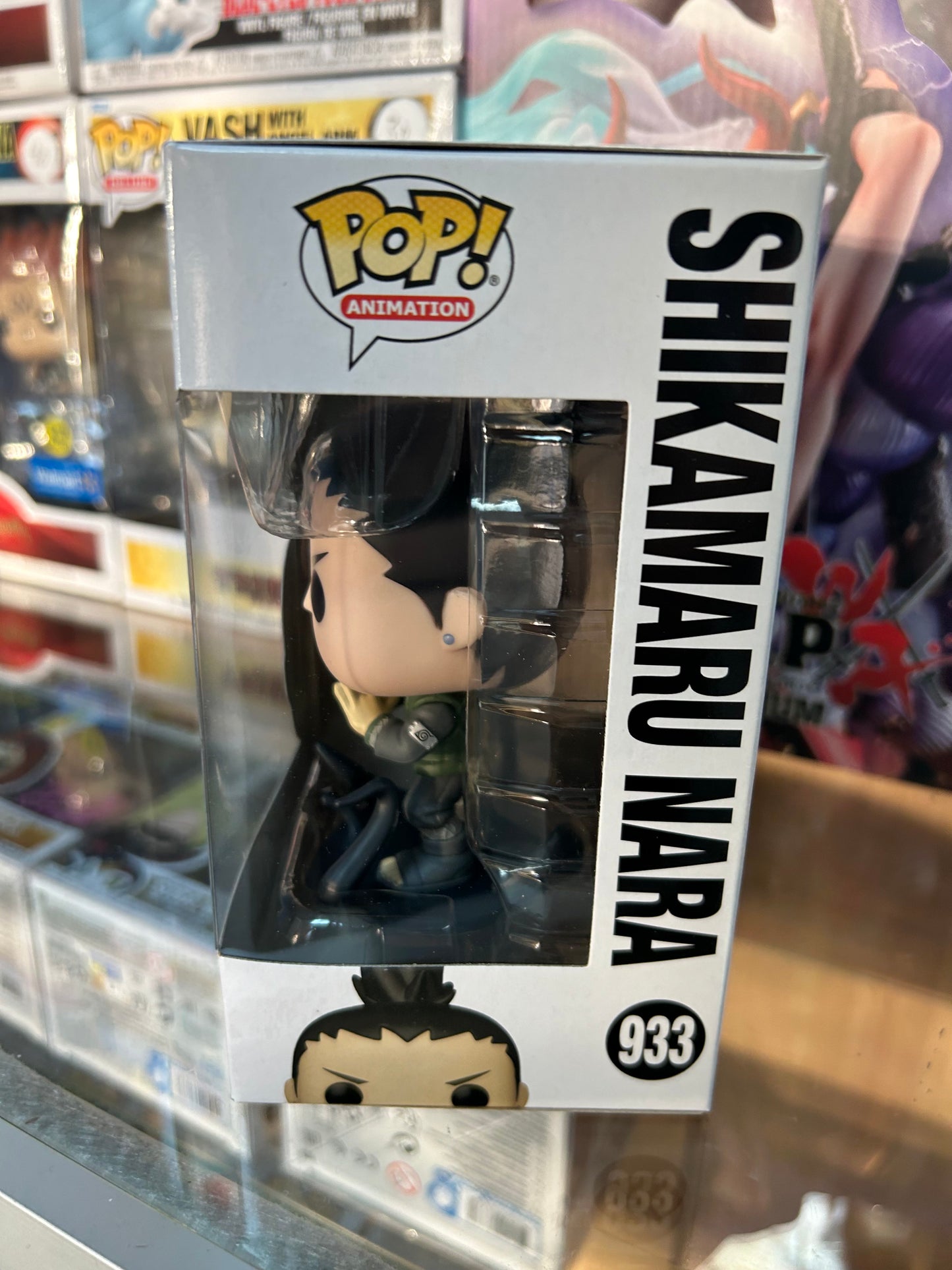 **NOT MINT** FUNKO POP! ANIMATION Shikamaru Nara #933