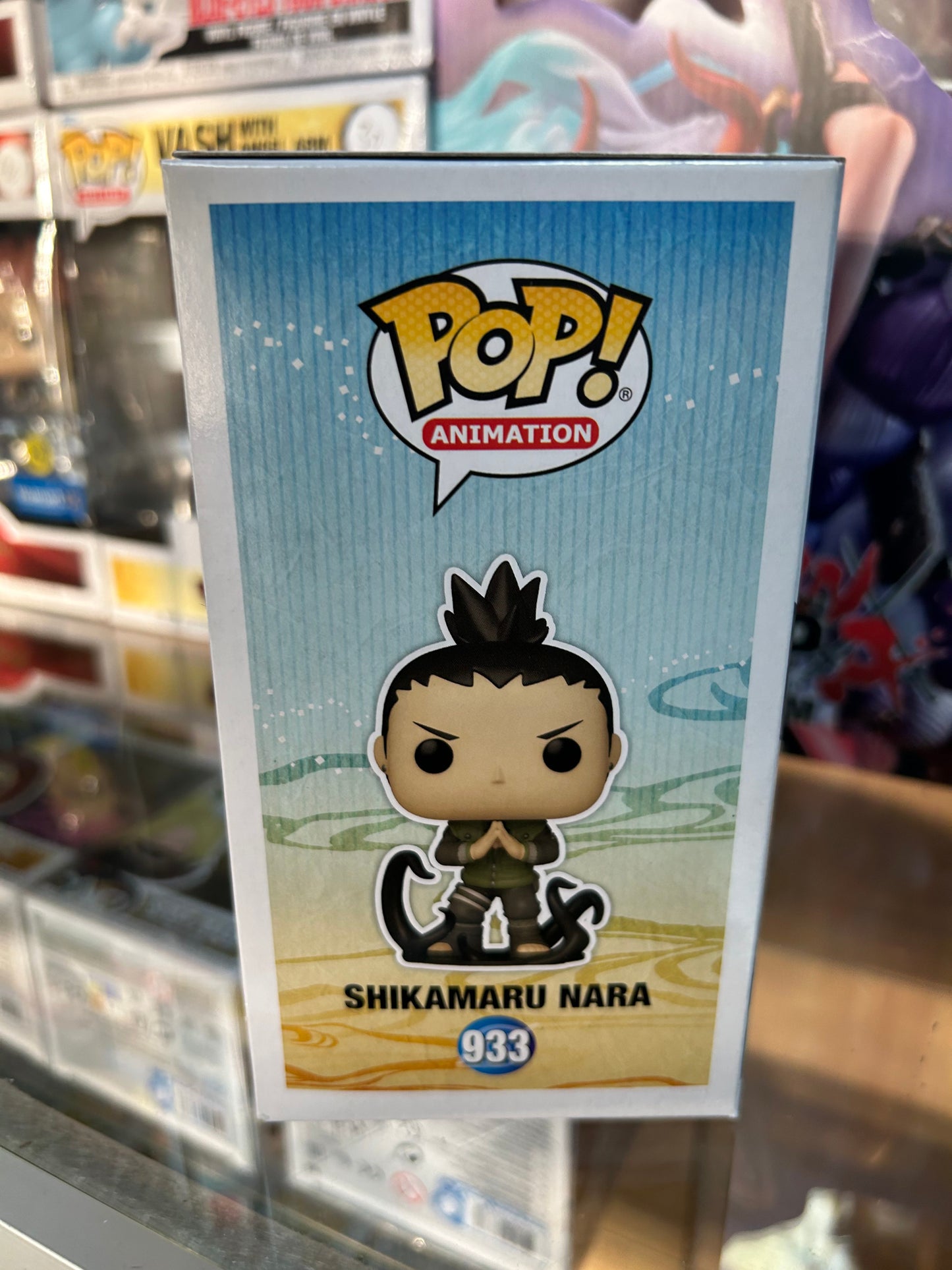 **NOT MINT** FUNKO POP! ANIMATION Shikamaru Nara #933