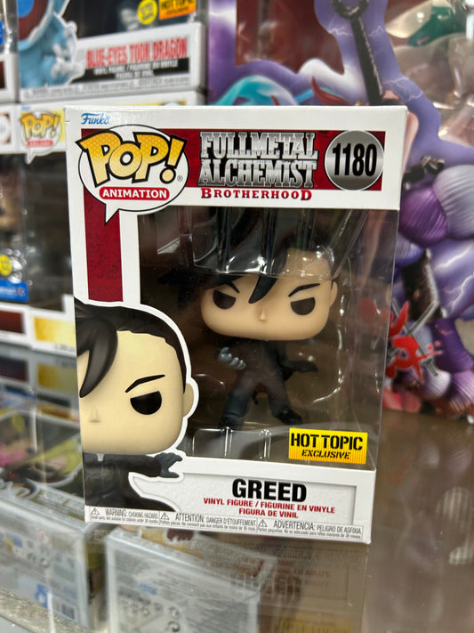 **NOT MINT** FUNKO POP! ANIMATION Greed #1180 Hot Topic Exclusive