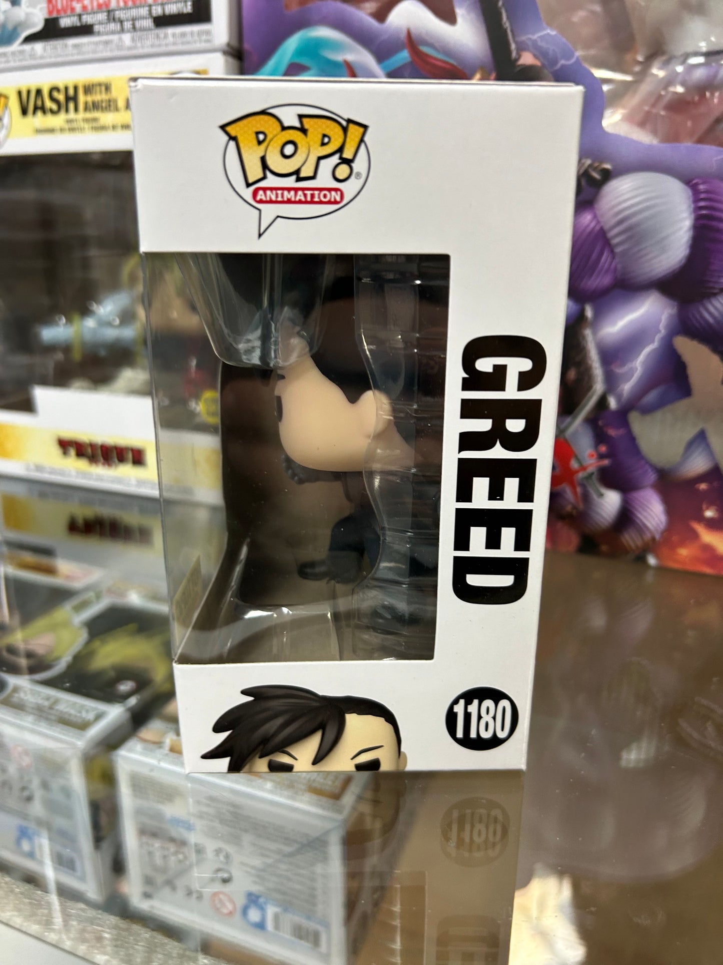 **NOT MINT** FUNKO POP! ANIMATION Greed #1180 Hot Topic Exclusive