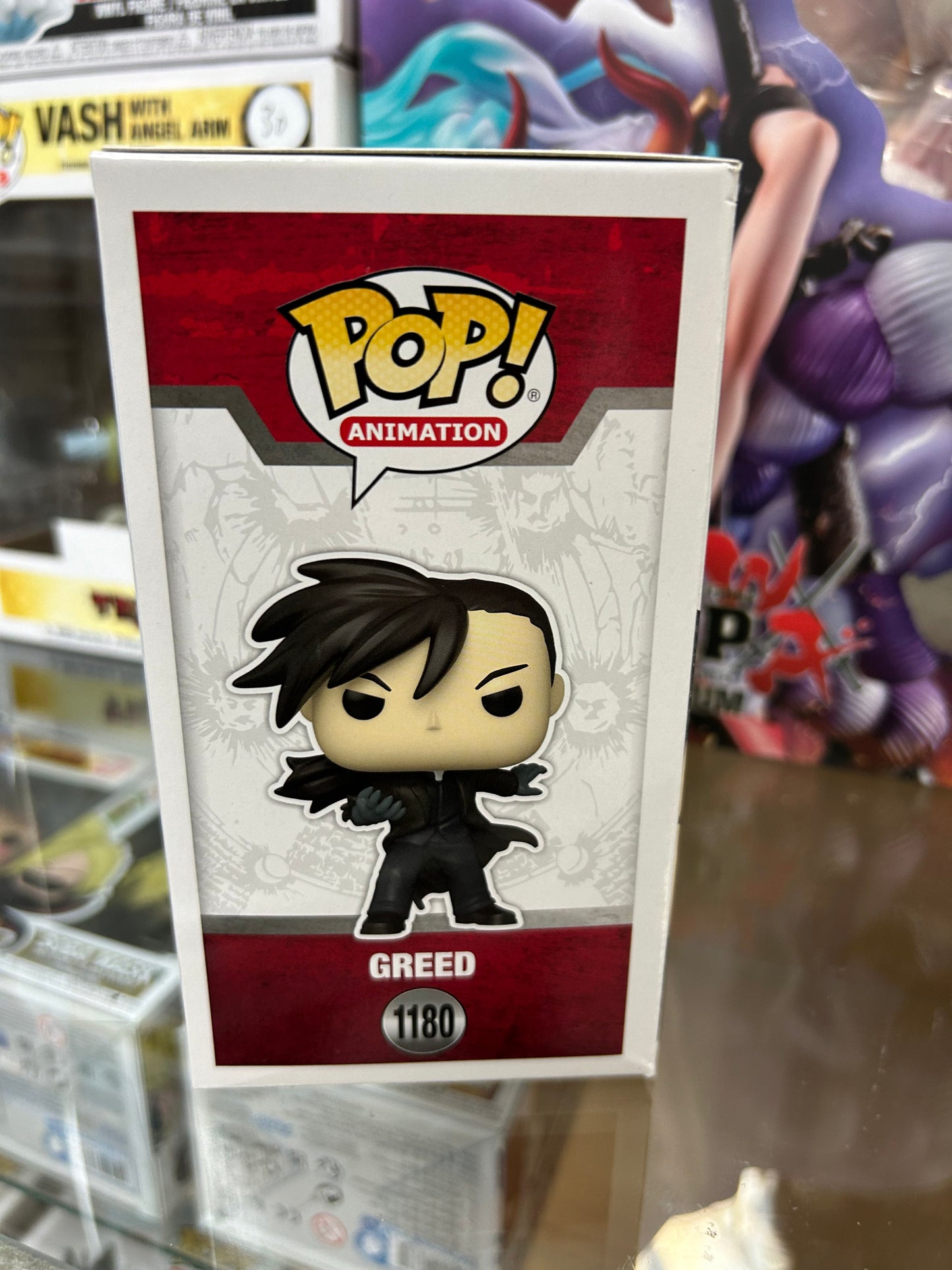 **NOT MINT** FUNKO POP! ANIMATION Greed #1180 Hot Topic Exclusive